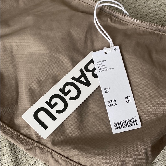 Baggu Medium Crescent Bag - Dove - Picture 2 of 4